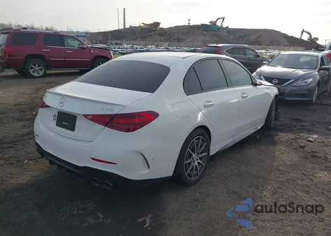 2023 Mercedes-Benz Amg C 43 4Matic из США, поврежденный, VIN W1KAF8HB7PR126813